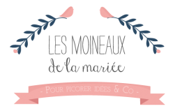 Logo Les Moineaux de la mariée - Atelier Lilas Wood - fleuriste mariage à lyon