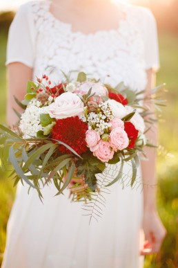 Bouquet de la mariée de l'atelier Lilas Wood fleuriste mariage à lyon en Rhône alpes
